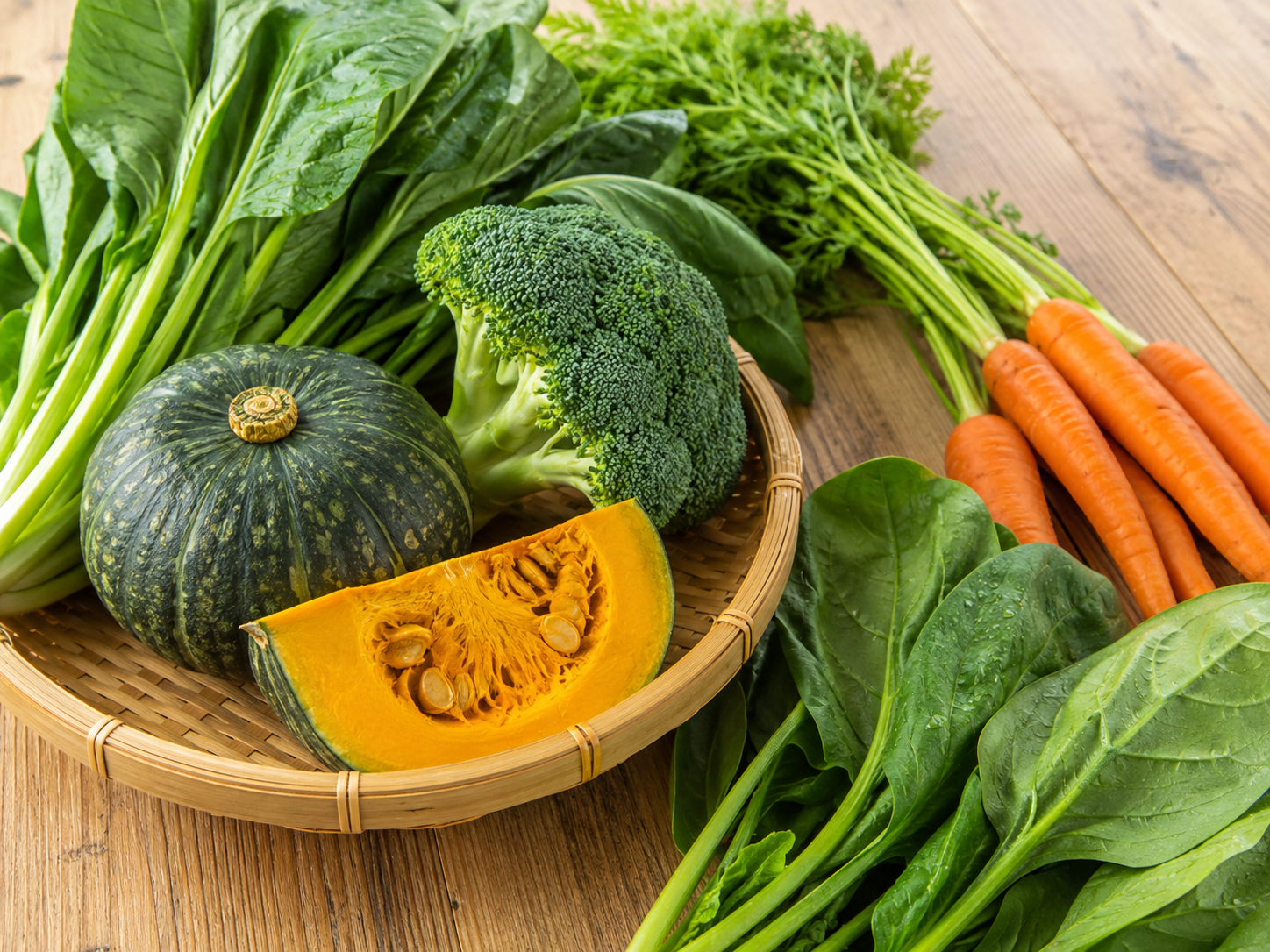緑黄色野菜のイメージ